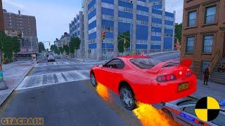 GTA 4 CRASH TESTING REAL CAR 475