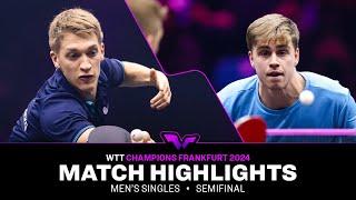 Anton Kallberg vs Truls Moregard | MS SF | WTT Champions Frankfurt 2024