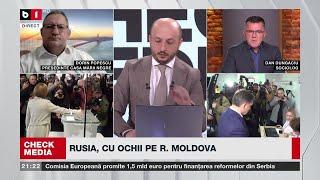 CHECK MEDIA. RUSIA CU OCHII PE R. MOLDOVA/ MIZA ALEGERILOR DIN GEORGIA P1/2