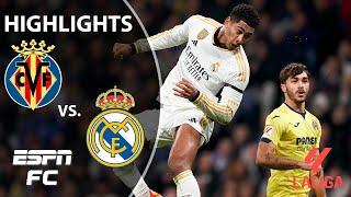  BELLINGHAM'S UNREAL!  Villarreal vs. Real Madrid | LALIGA Highlights | ESPN FC