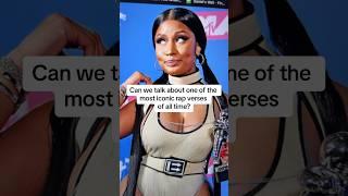 What is The Most Iconic Rap Verse? #nickiminaj #hitsong #shorts