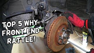 TOP 5 WHY FRONT SUSPENSION RATTLE NOISE ON KIA OPTIMA