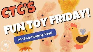 SLP's Favorite Therapy Toys: Why Wind-Up Toys are a Game-Changer! #kidstoys #toys #toysforkids