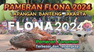 Pameran FLONA 2024 Lapangan Banteng Jakarta