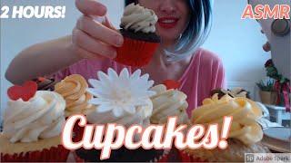 ASMR Eating Cupcakes 2 Hours Relaxing Sounds   | No Talking | Joy Chew  音フェチ