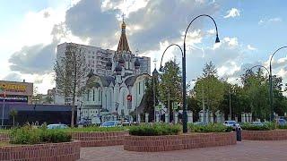 Москва, улица Русаковская, сквер Московского метро, площадь Сокольническая (04.08.2023)