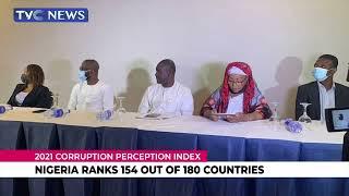 Corruption Index: Nigeria Ranks 154 out of 180 Countries