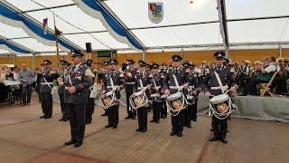 Tambourkorps 1904 Elsen/Fürth auf dem Jubiläum des Tambourcorps "Sandhasen" Neuenhausen