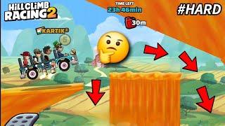 0.01m GAP ONLY!!  HARD LAVA MAP IN COMMUNITY SHOWCASE - Hill Climb Racing 2