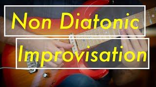 How to Solo Over Non Diatonic Chord Progressions!