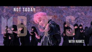 BTS ''Not Today'' MV with NAMES