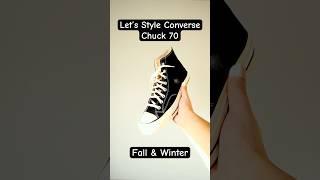 How To Style Converse Chuck 70 - Fall Winter Outfit