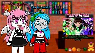 Monster High(G1) reagindo ao Rap do Ben 10 (Omniverse) NÃO HAVIA MAIS O BEN | IRON MASTER (Parte 1)