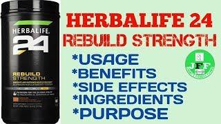 HERBALIFE 24 REBUILD STRENGTH   USAGE, BENEFITS, SIDE EFFECT