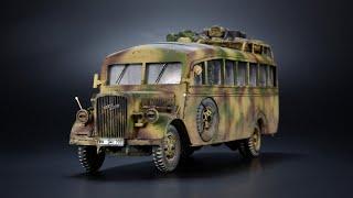 Opel Blitz Omnibus - 1/72 - Roden - AVF Model