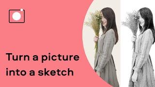 How to turn a picture into a sketch | photo editing (Tutorial 2020)