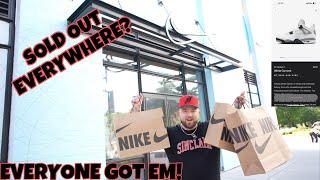 SECURED! SOLD OUT EVERYWHERE! THE JORDAN 4 “WHITE CEMENT” ACTUALLY SAT MOST THE DAY!