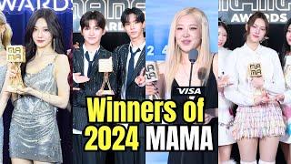 A Full List Of The Winners From “2024 MAMA Awards” Day 1&2