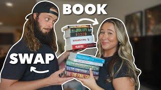 Swapping Books With My HUSBAND For A Week