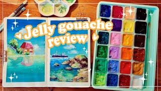 Miya/Himi jelly gouache  // Unboxing + first impressions