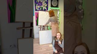 Как правильно создавать картины из шпаклевки #объемныекартины #обучениерисованию #мастеркласс