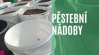 Nádoby které používám na pěstování