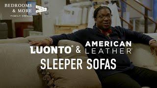 Sleeper Sofas from American Leather & Luonto Furniture | Bedrooms & More