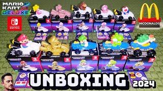 UNBOXING Carrinhos Mario Kart 8 Deluxe do McDonald's 2024 + Curiosidade no final