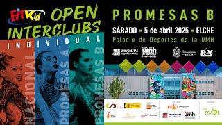 OPEN INTERCLUBS 2025. INDIVIDUAL. PROMESAS B. Sábado. Elche