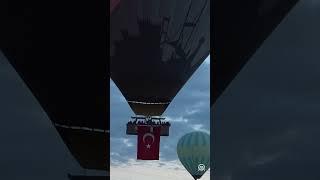 Hot air balloons flew in celebration of the May 19 Commemoration of Atatürk, Youth and Sports Day