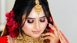 Full bridal makeup tutorial || step by step || Nadia’s makeover