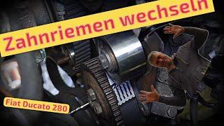 TUTORIAL  Zahnriemen wechseln Fiat Ducato 280 2,5 D