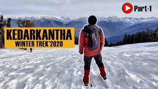 Kedarkantha Winter Trek | Part-1 | Dehradun to Juda ka Talab | Uttarakhand | TheBlueSpoon Traveller