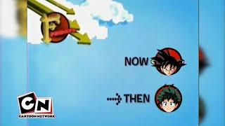 Cartoon Network Fridays Now/Then Bumper: Dragon Ball Z Kai To My Hero Academia (2006-2007) [FANMADE]