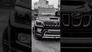 Black Scorpio WhatsApp status video|| modified Scorpio S11 || royal black beauty 