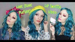 Lime Crime Plushies TRY-ON | Rachel Yarmosh