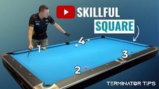 "SKILLFUL SQUARE" - How To Play The Optimal Angles!
