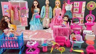 10 Minutes Satisfying with Unboxing Cute Princess House Toys Collection Review | ASMR