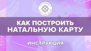 Как составить натальную карту самостоятельно. Натальная карта для новичков. Натальная карта Джйотиш