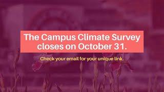 Why I Took the Campus Climate Survey (And You Should Too)