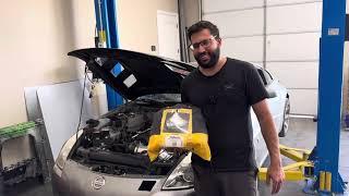 Installing the NEW HALTECH NEXUS REBEL LS on Megan’s ls3 350z! No tuning start to finish, part 1