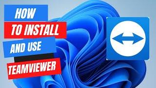 How to Install and Use TeamViewer in Windows | Latest Version 2025