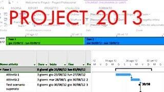 MICROSOFT PROJECT Lezione ZERO