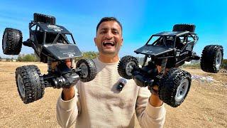 Two Rock Crawler Car Control by One Remote Unboxing and Testing - JMV TOYS