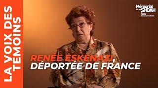 Renée Eskenazi, déportée de France au camp d’Auschwitz-Birkenau