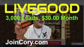 LIVEGOOD: 3,000 Business Opportunity Leads, Only $30.00 Month