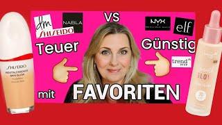 Teuer VS Günstig FAVORITEN schminken| Kosmetik