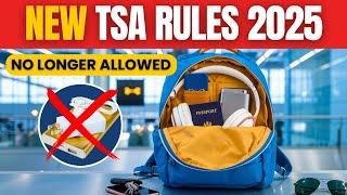 NEW TSA Security Rules You MUST Know BEFORE Flying in 2025 (DON'T Get Denied!)