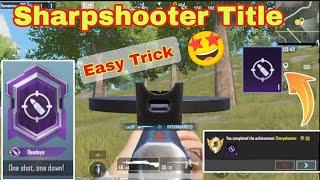 HOW TO GET DEADEYE | HOW TO GET SHARPSHOOTER OR DEADEYE TITLE