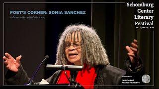 Poet's Corner:  Sonia Sanchez,  A Conversation with Kevin Young